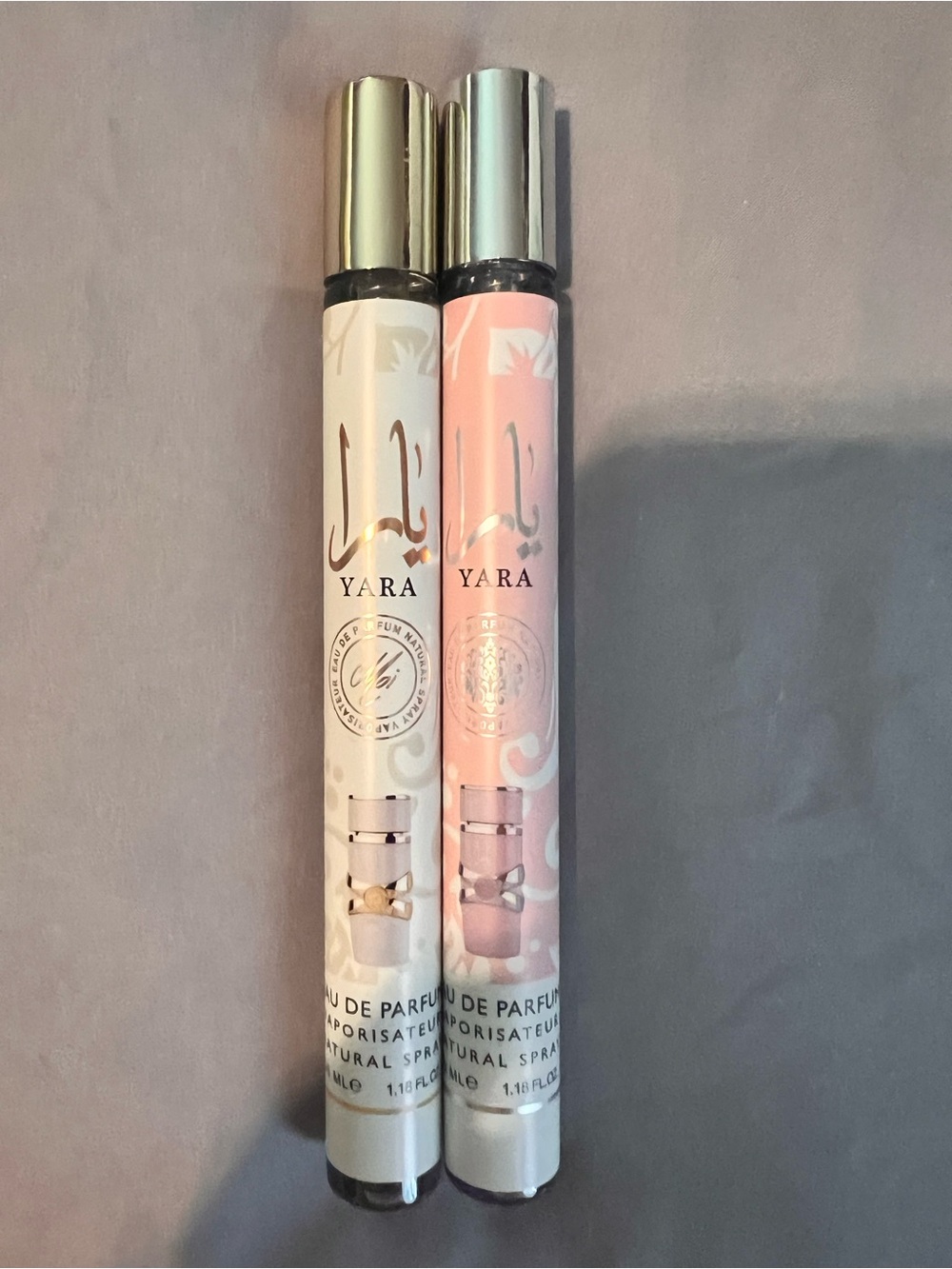 Yara Women's Spray Perfume Duo - Yara Original and Moi 1.18flOz **See Fill Lines